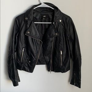 H&M Leather Biker Jacket